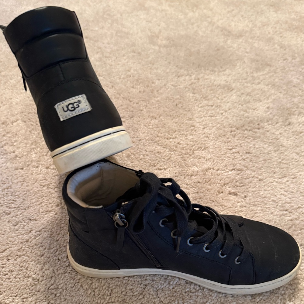 UGG Black Sneaker Boots